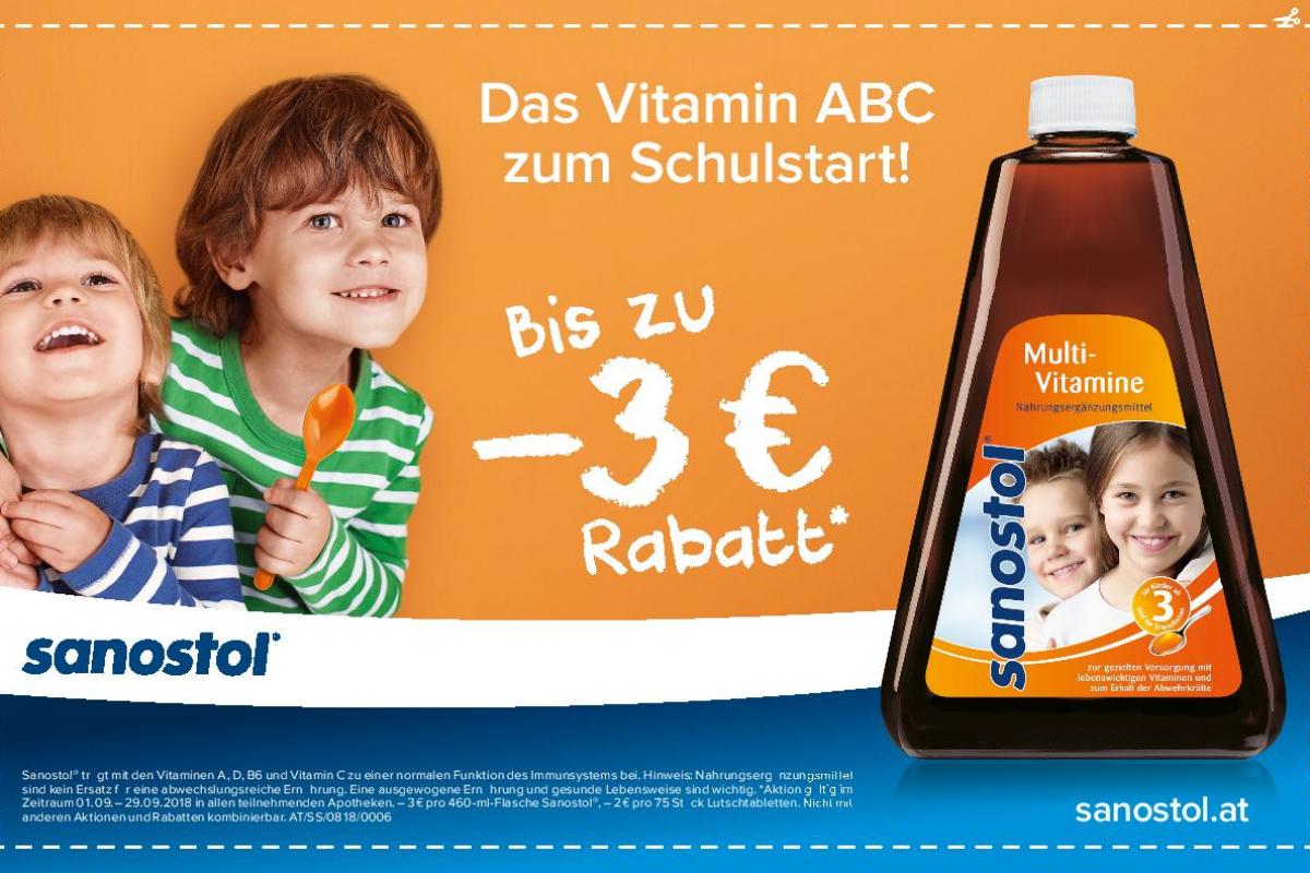 Sanostol-Aktion im September 2018