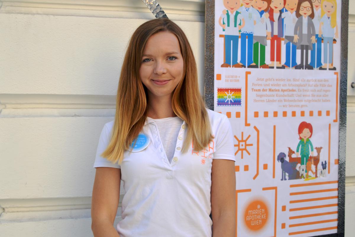 Foto Mag. Fiona Nagele - Medikamentenmanagement Marien Apotheke Wien