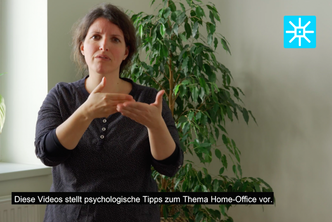 Titelbild ÖGS-Video: Psychologische Tipps für das Homeoffice mit Dr. Liv Zaslawski