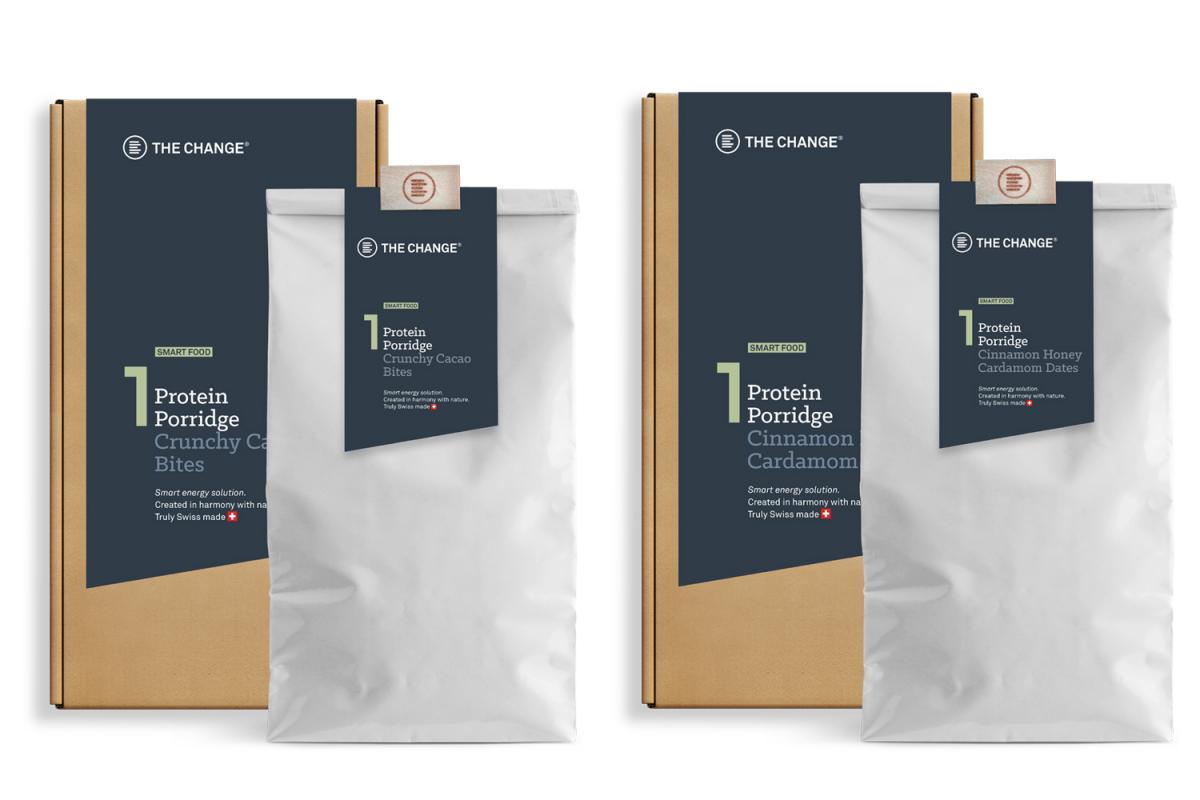 Porridge-Mischungen von Be the Change