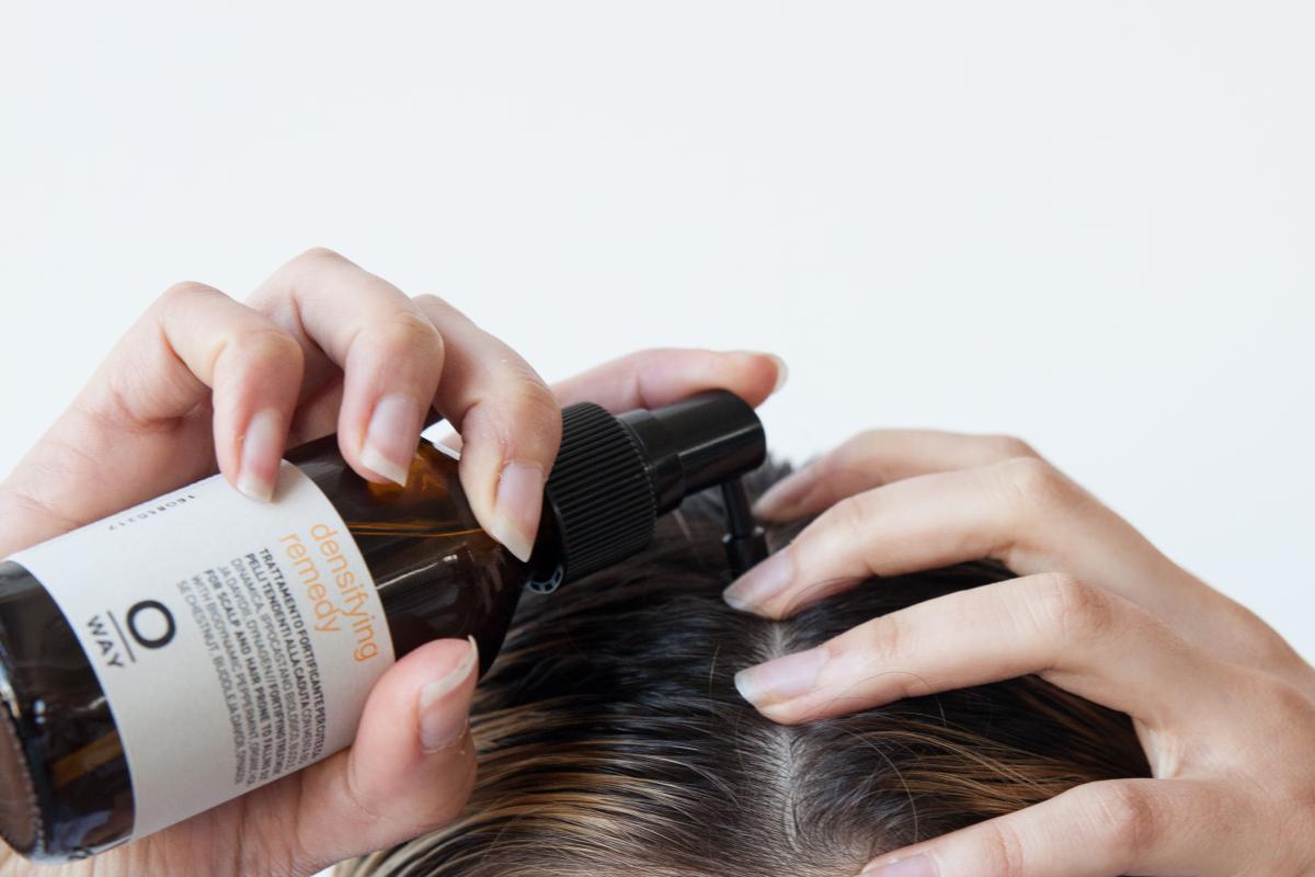 Wiederverwendung der Glasflaschen von OWAY Haircare