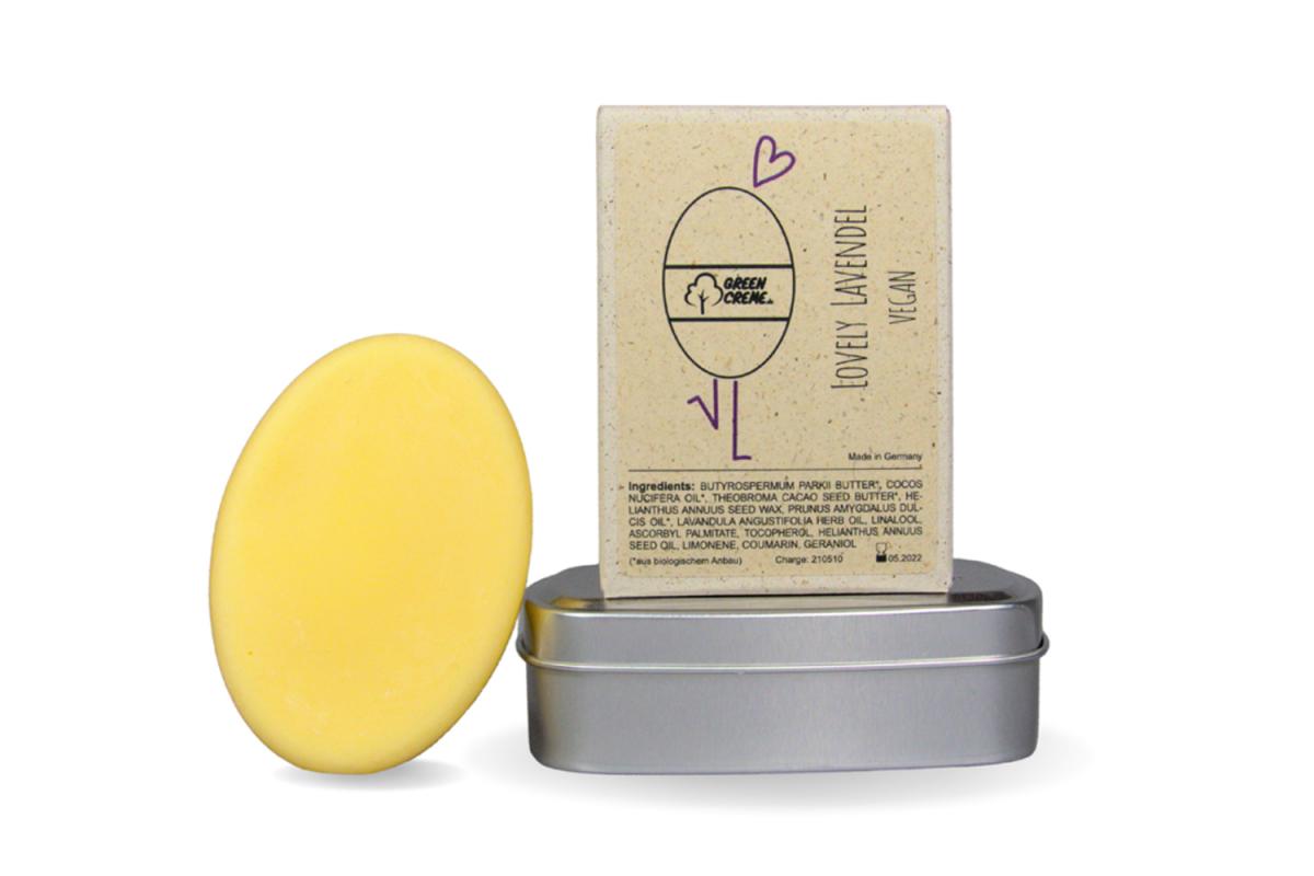GreenCreme feste Lavendel-Handcreme