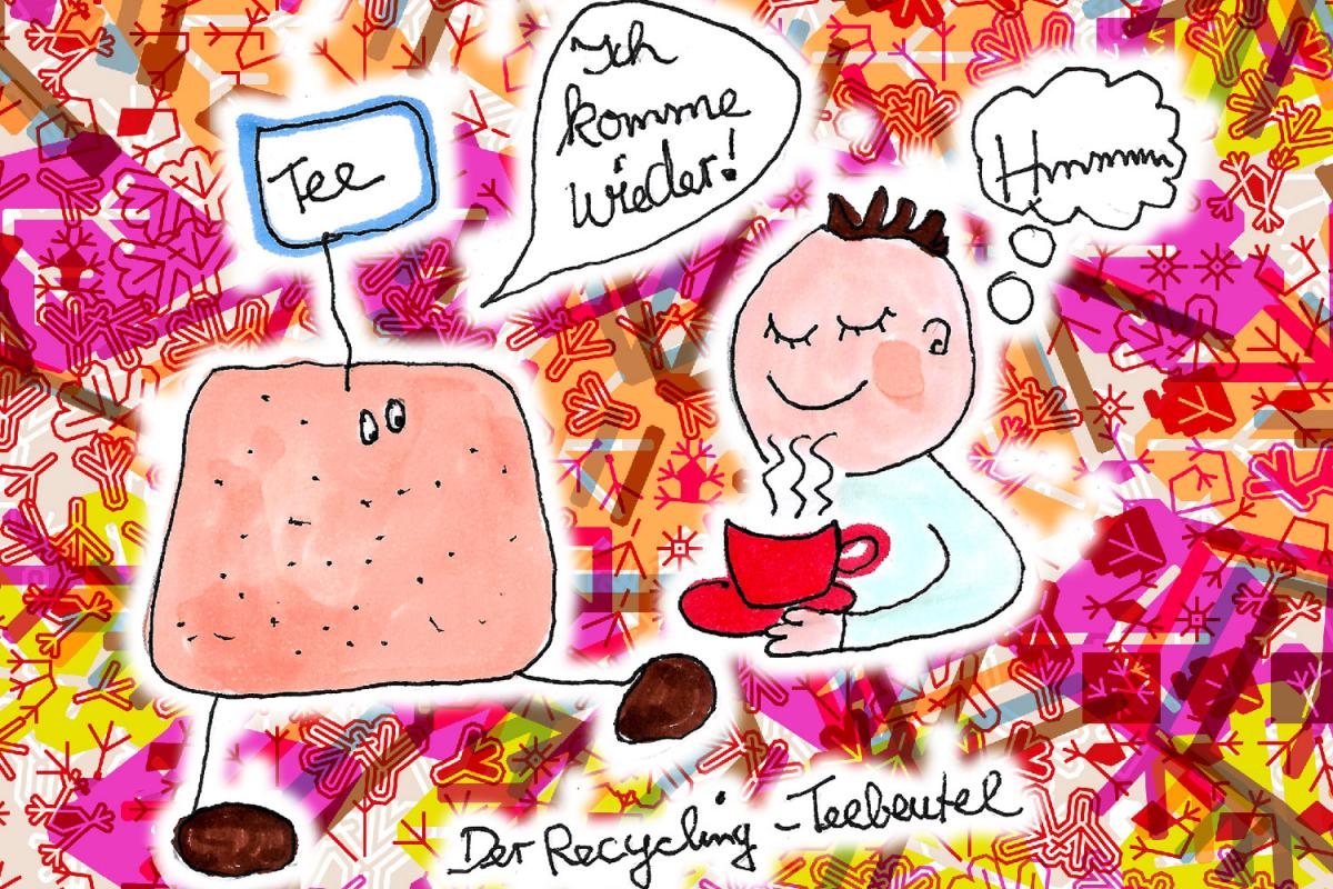 Illustration zum Xundheitspackerl Oktober 2021 von Cosima Reif