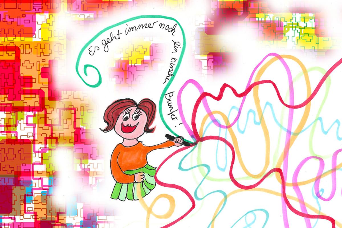 Illustration zum Xundheitspackerl September 2022 von Cosima Reif